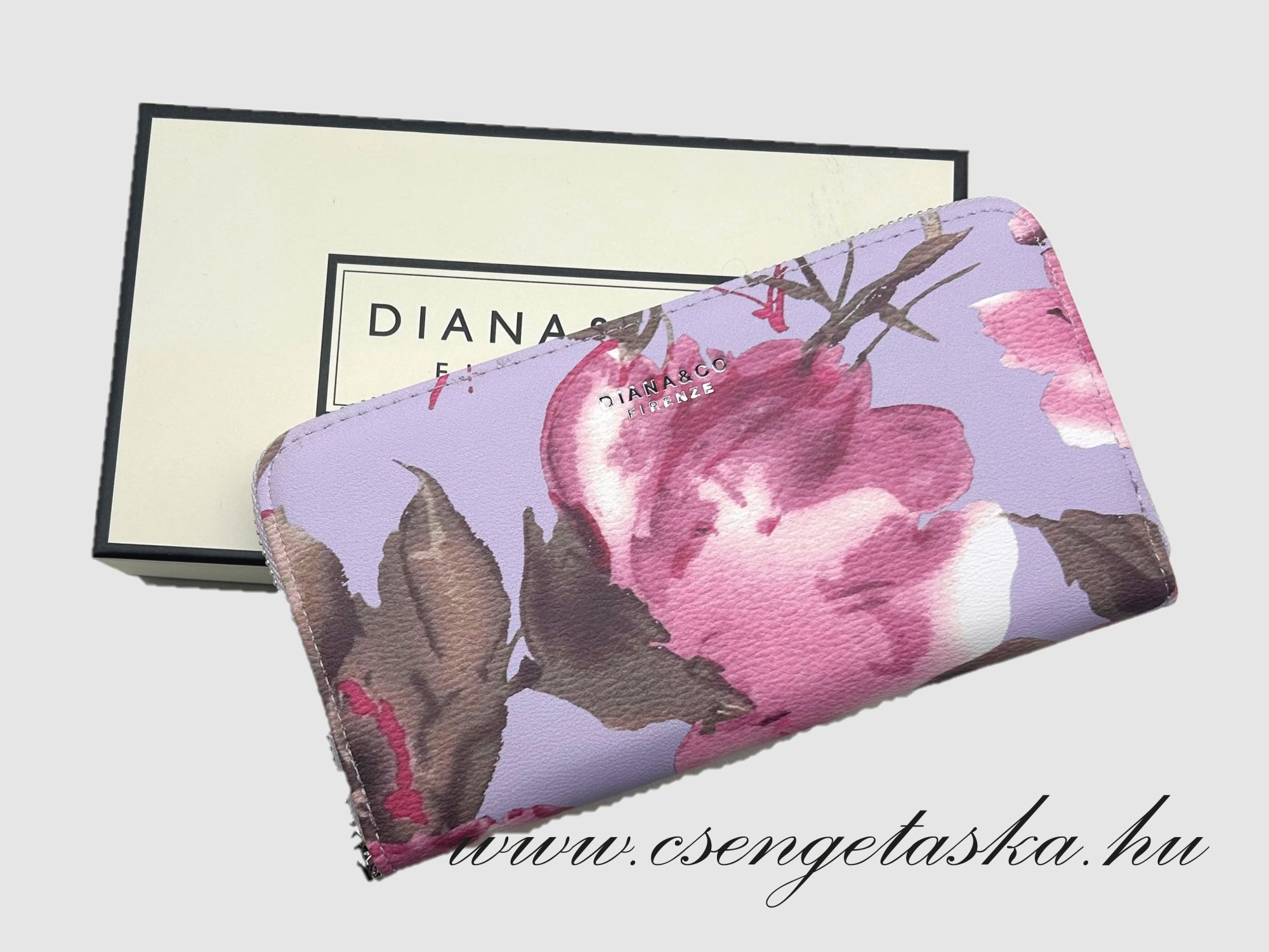 Diana&Co Firenze lila pénztárca